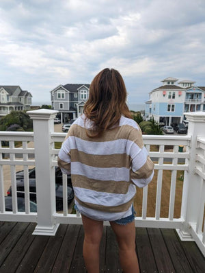 Gold Stripe Sweater