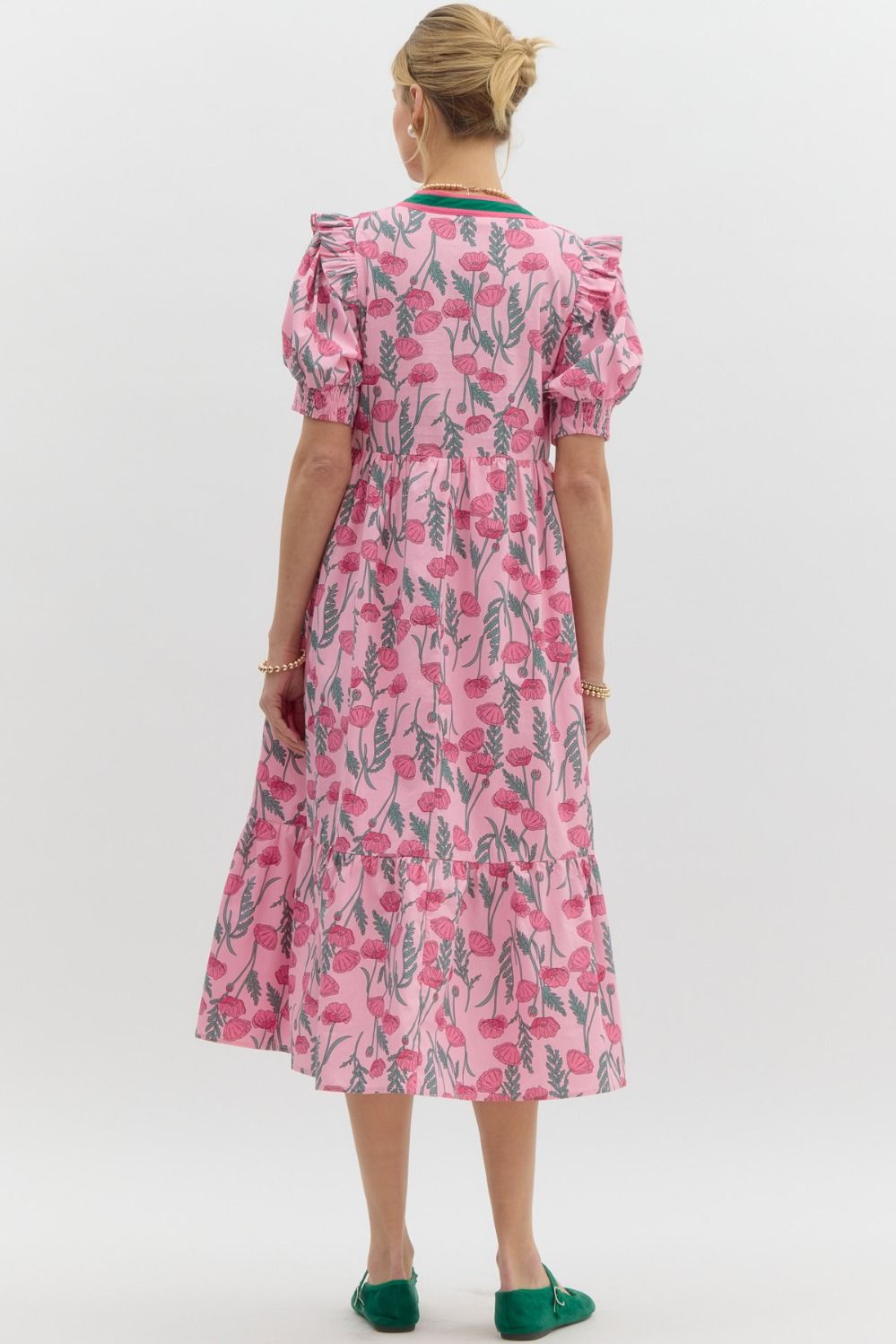 Romy Floral Midi Dress