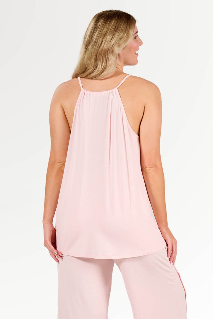 Faceplant Dreams Tulip Tank (Pink)