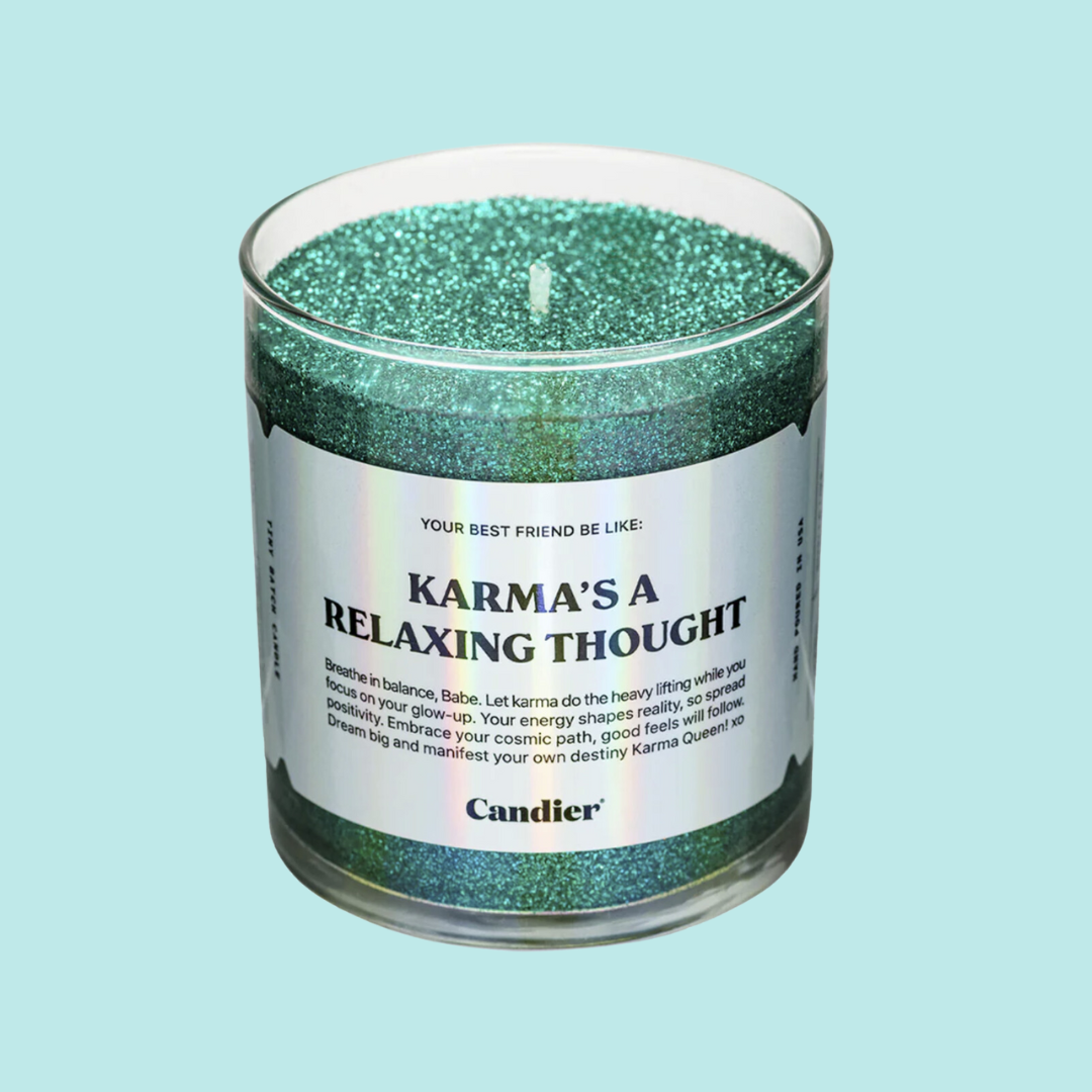 Karma's a Relaxing Thought Candle