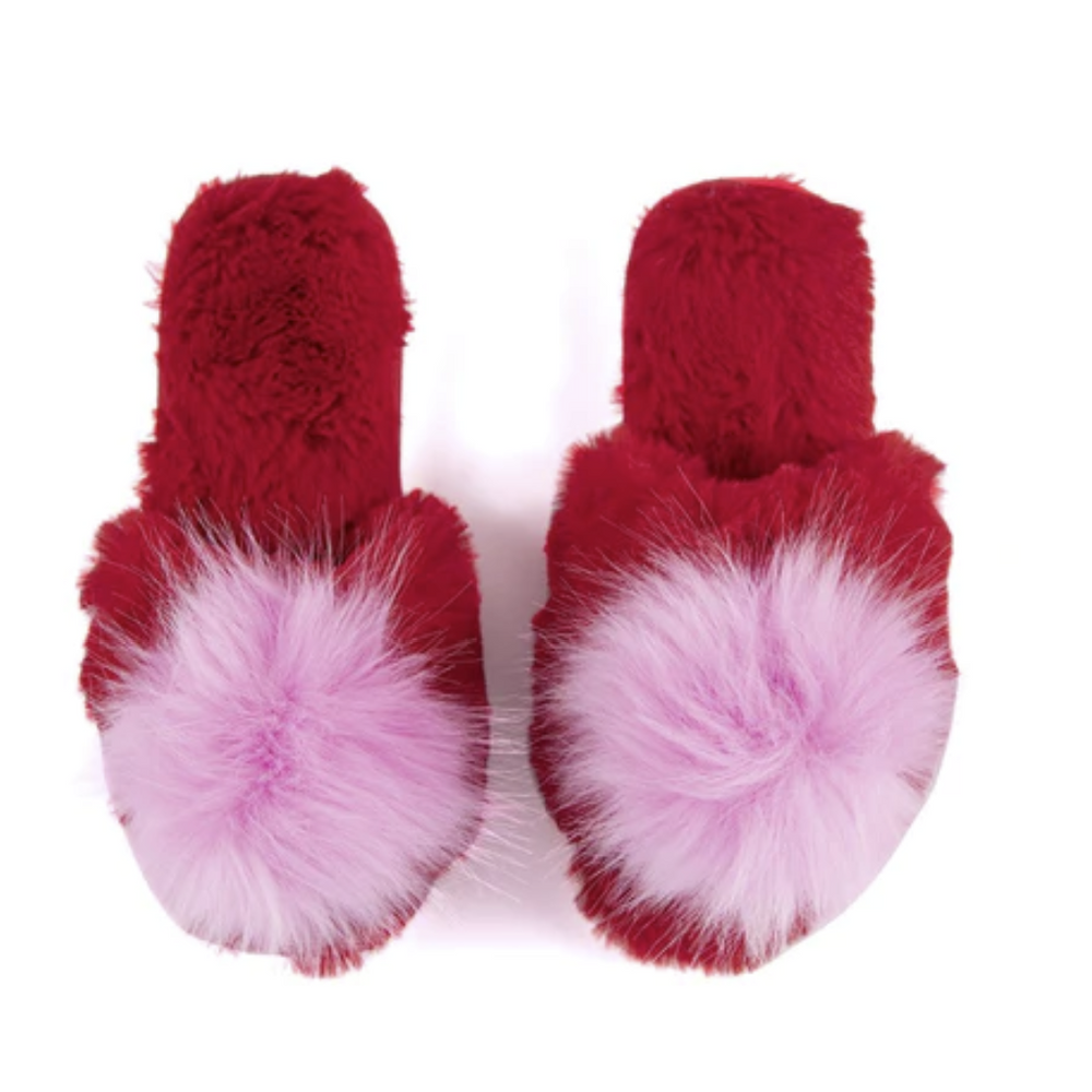 Amor Slippers Red 