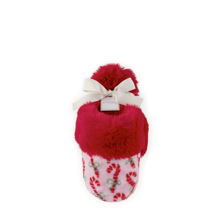 Candy Cane Slippers