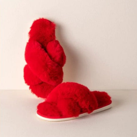 Christina Slippers Red