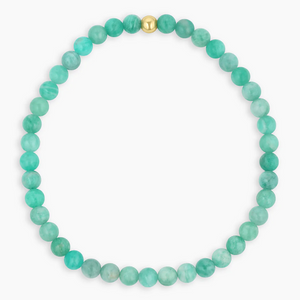 Carter Gemstone Bracelet (Blue Amazonite)