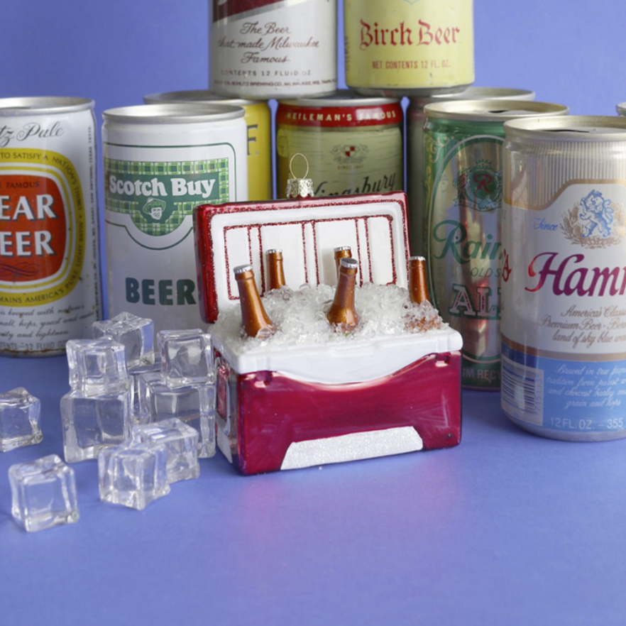 Cooler Of Beer Ornament