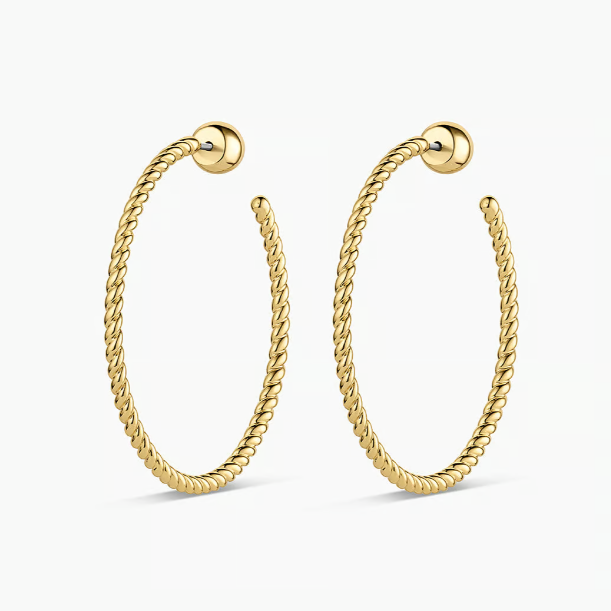 Gorjana Crew Large Hoops