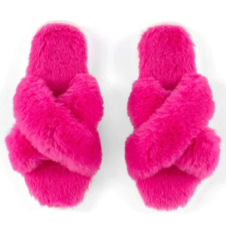 Christina Slippers Magenta 