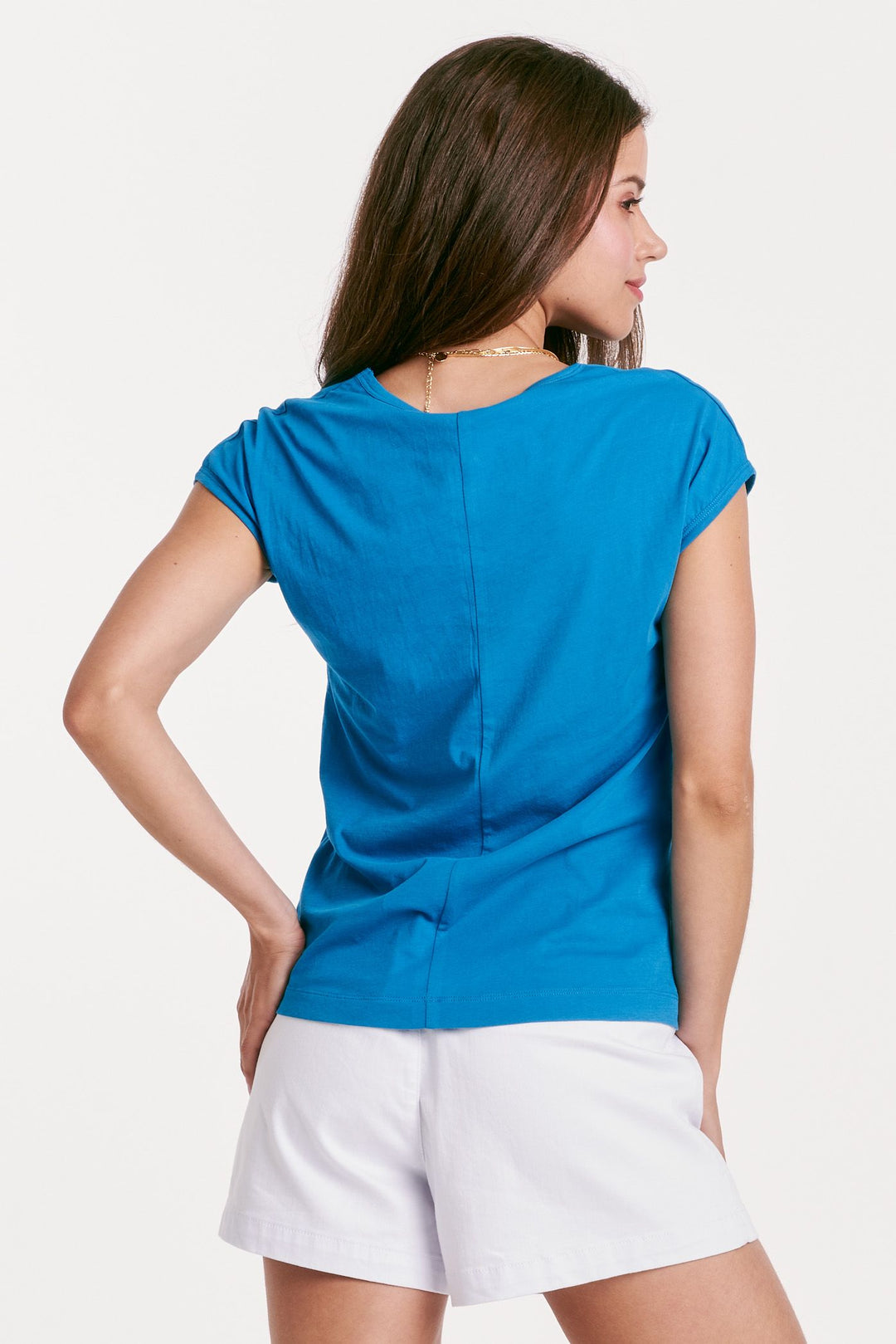 Lacey Top - Horizon Blue