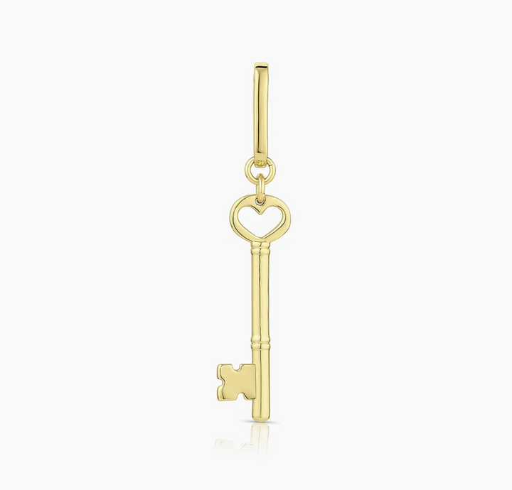 Gorjana Heart Key Charm