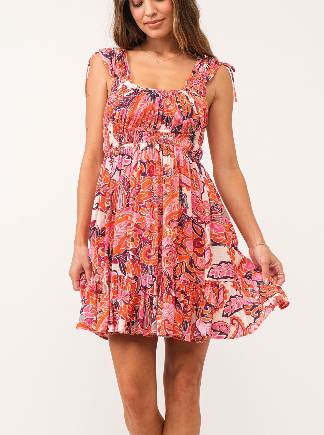 Hope Cinched Tie Dress