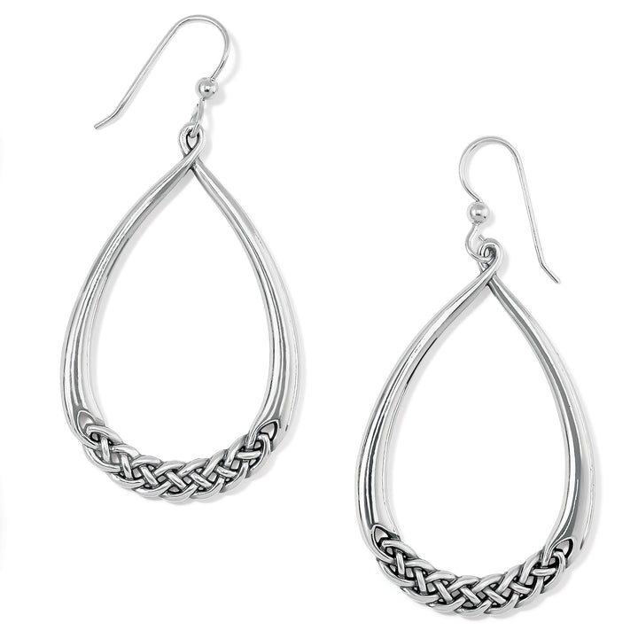 Interlok Braid Drop Earrings