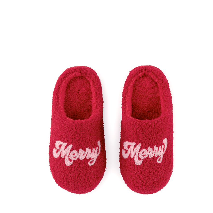 Merry Merry Slippers