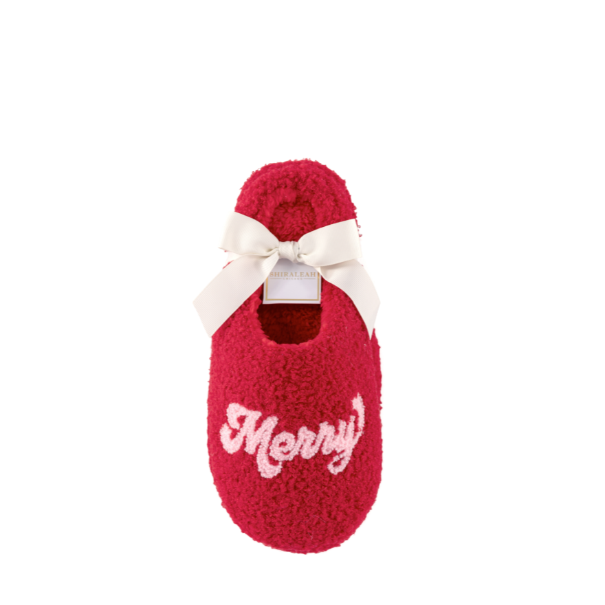 Merry Merry Slippers