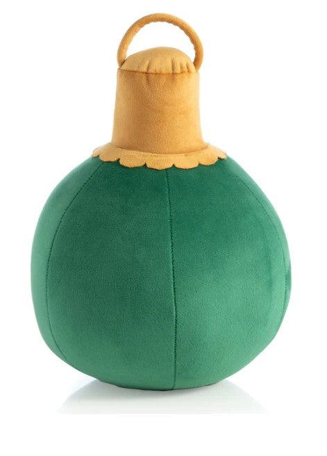 Merry Bauble Small Pillow Green