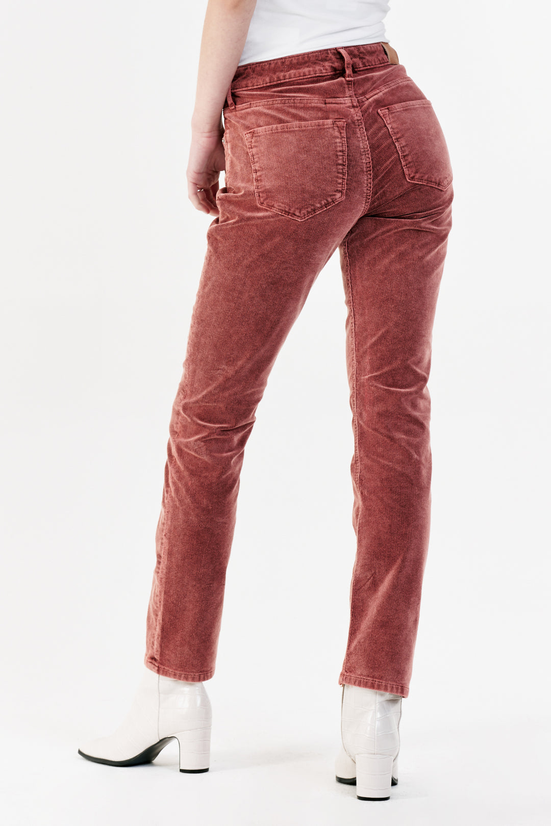 Blaire Corduroy Pants - Mahogany