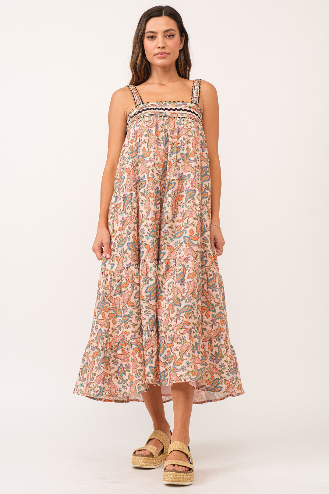 Fun in Florals Maxi Dress