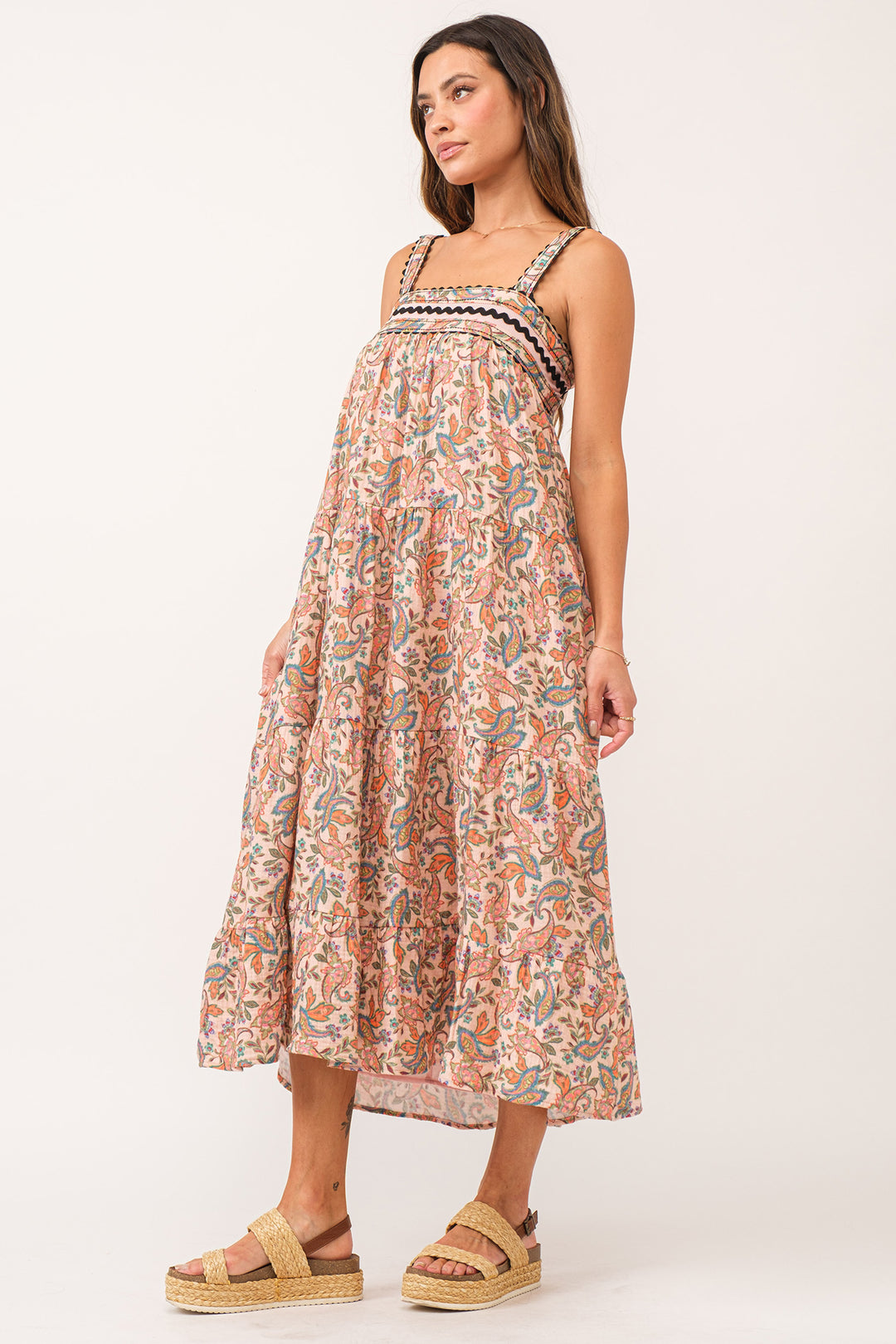 Fun in Florals Maxi Dress