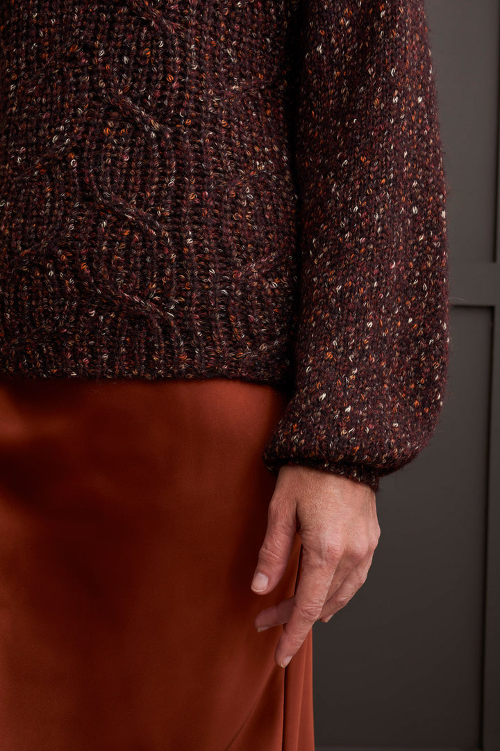 Cassia Sweater - Coffee Bean