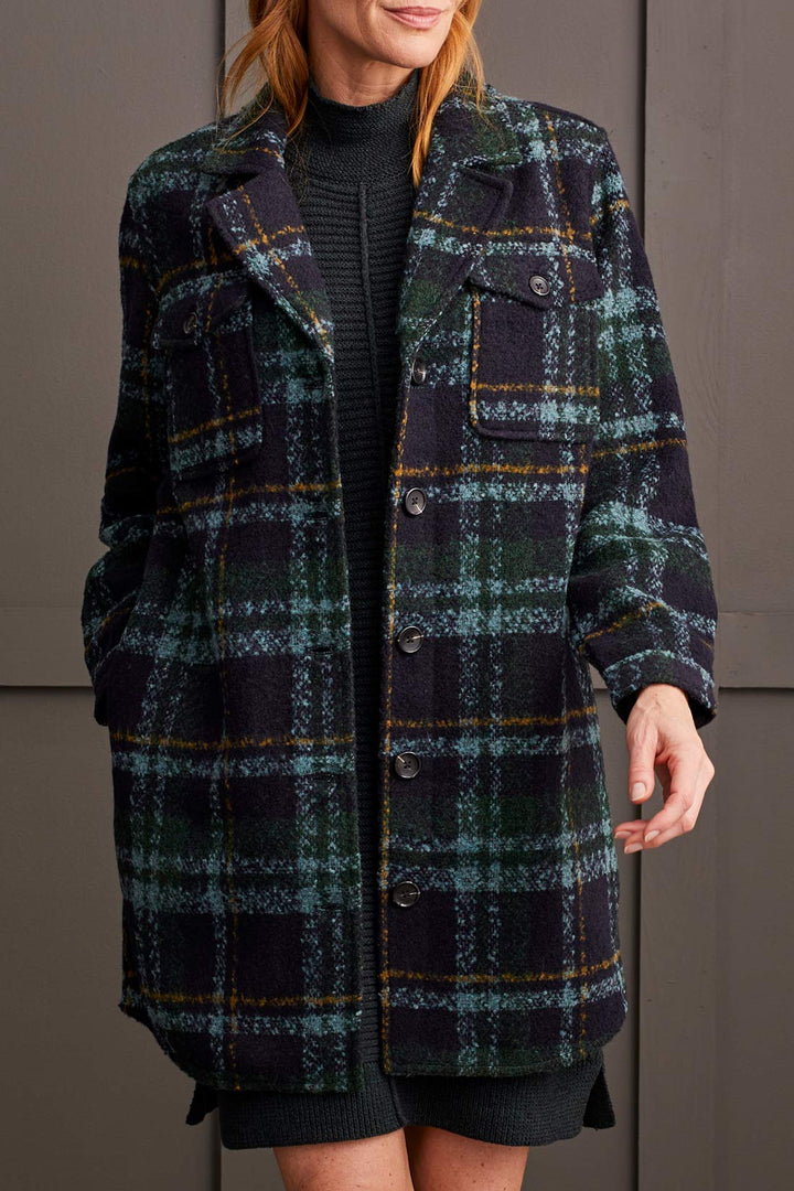 Alpine Plaid Coat