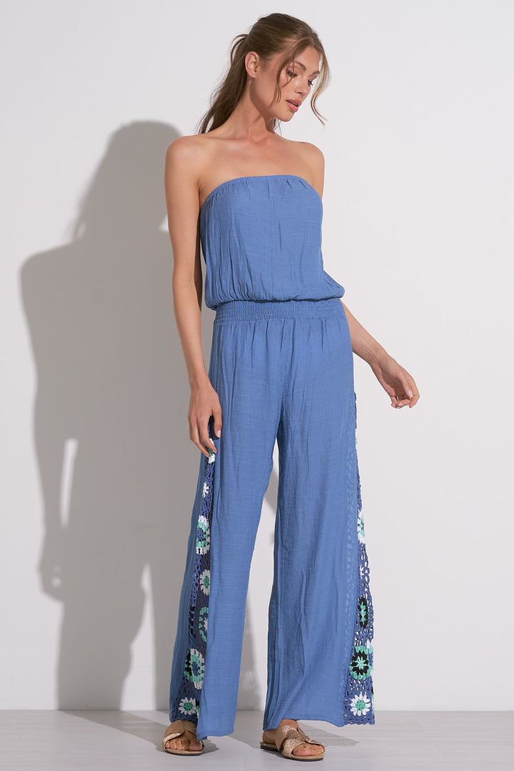 Palma Crochet Detail Jumpsuit