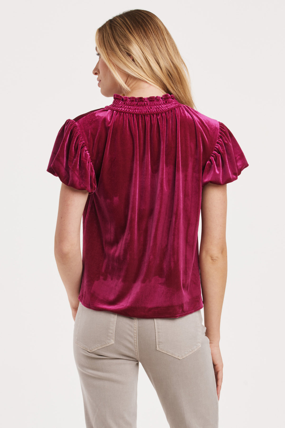 Eira Velvet Top