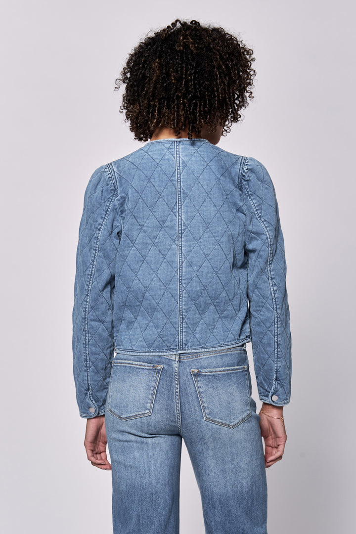 Kit Quilted Denim Jacket