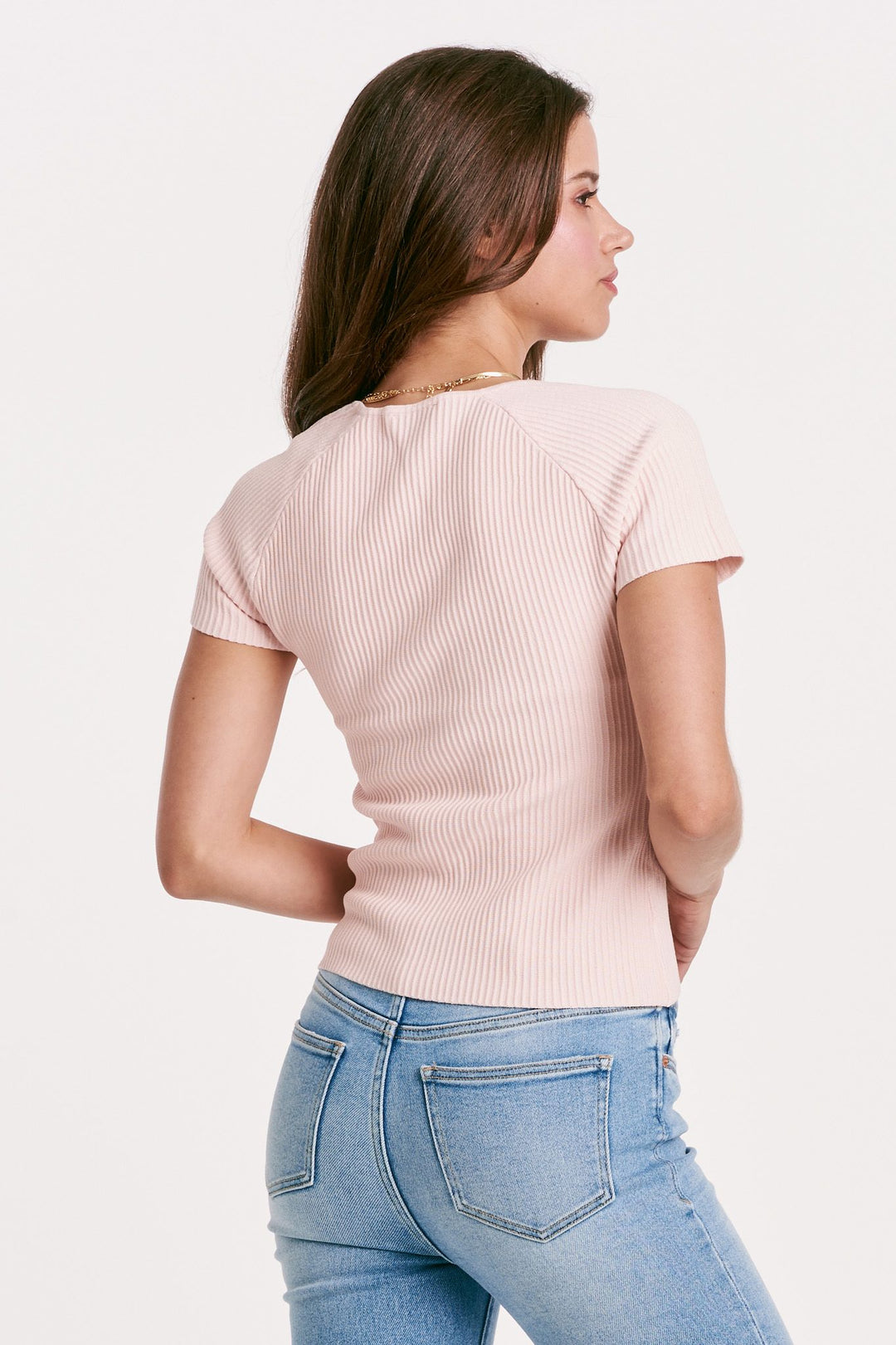 Bria Sweatheart Neck Rib Top