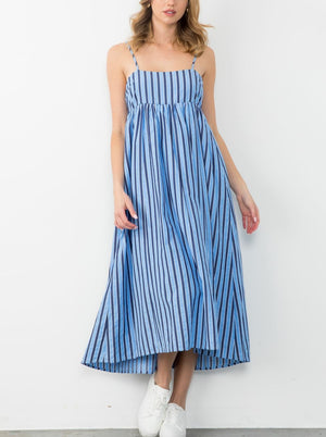 THML Blues Striped Dress