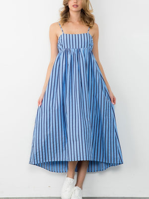 THML Blues Striped Dress