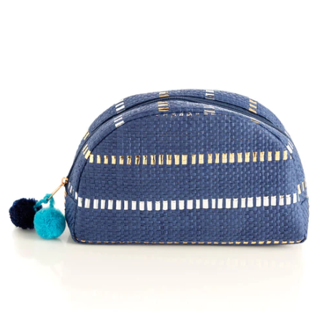 Zoe Zip Pouch Navy 