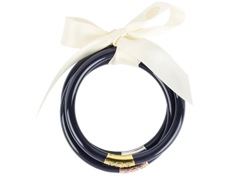 BuDhaGirl Navy Three Kings All Weather Bangles® (AWB®)