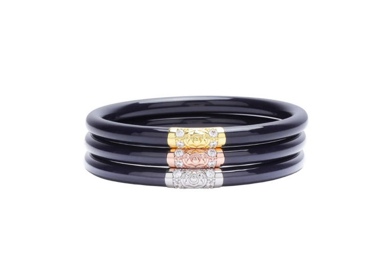 BuDhaGirl Navy Three Kings All Weather Bangles® (AWB®)