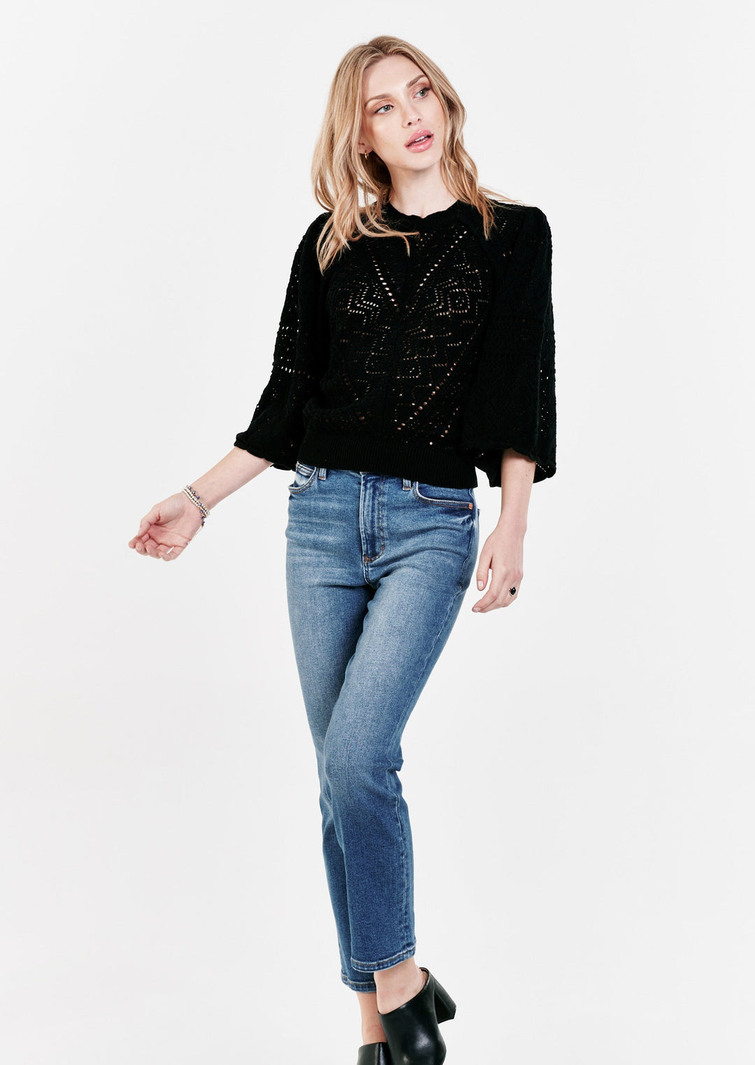 Bailey Knit Sweater Black